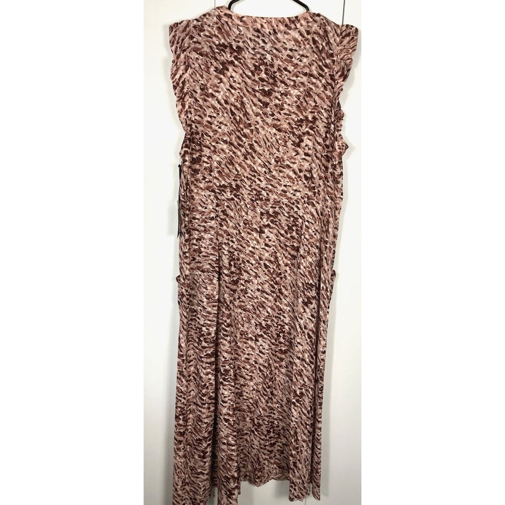 Simply Vera Wang Womens Mauve Floral Shirt Dress XXL NWT - Picture 9 of 9